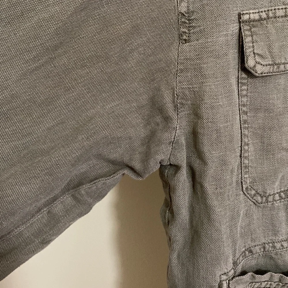 C&C California Linen Blend Utility Jacket - Picture 5 of 13